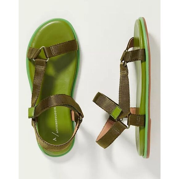 NEW Anthropologie pink Everyday Sport Sandals, $88 size 38/7.5 - Picture 1 of 6